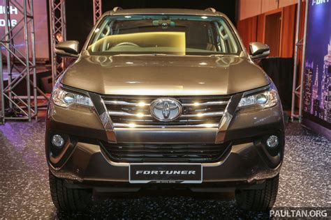The fortuner is toyota's cheapest suv offering. 2016 Toyota Fortuner launched in Malaysia - two variants ...