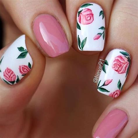 Sorry, regina george, but we love a pink mani any day of the week. 2017 #valentines day nail designs inspirations ideas DIY ...
