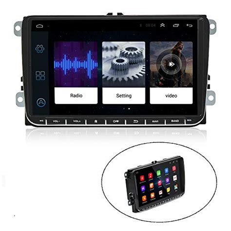 Camecho Android Car Radio Stereo 2 Din 9 Inch Capacitive Touch Screen