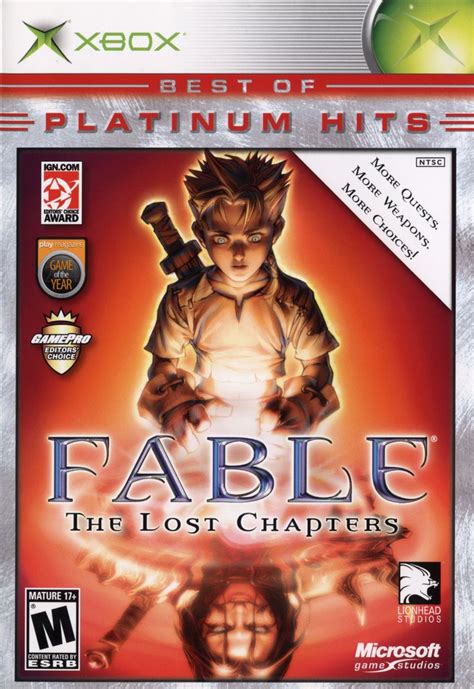 Fable The Lost Chapters 2005 Box Cover Art Mobygames