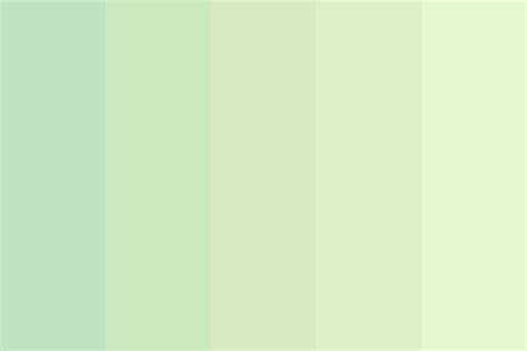 Soft Pale Green Color Palette