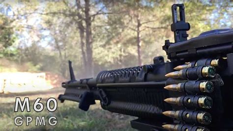 At The Range M60 General Purpose Machine Gun An Official Journal Of