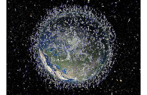 Space So Full Of Junk That A Satellite Collision Could