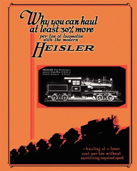 Heisler Geared Locomotives Catalog By Heisler Locomotive Works