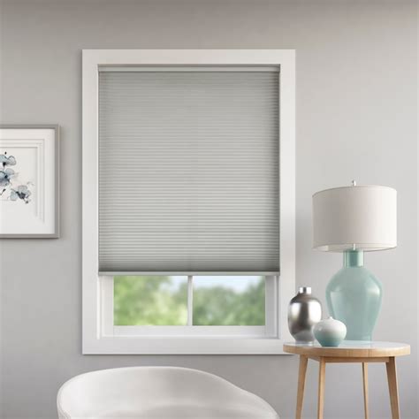 Levolor 60 In X 72 In Textured Graphite Light Filtering Cordless Shade