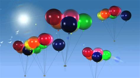Colorful Balloons Premium Hd Video Background Hd0381 Chroma Key