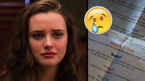 Hannah Bakers Reasons Why Not To Kill Herself On 13 Reasons Why