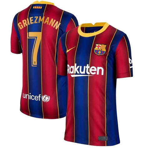 Antoine Griezmann Barcelona Nike Youth 202021 Home Replica Player