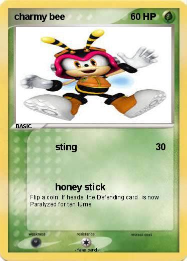 Pokémon Charmy Bee 12 12 Sting My Pokemon Card