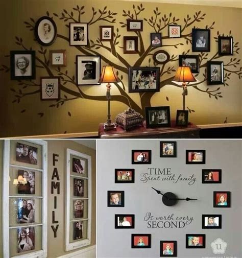 Check spelling or type a new query. Family portraits, family tree wall art, family wall art clock. | House ideas | Pinterest ...