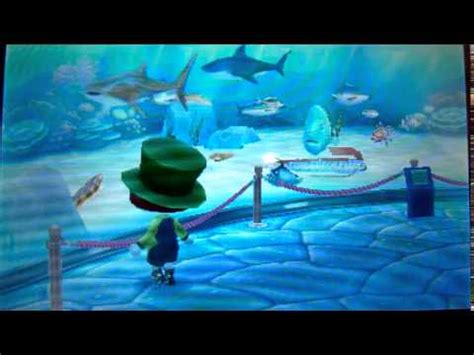 Visite à l'Aquarium - animal crossing - YouTube