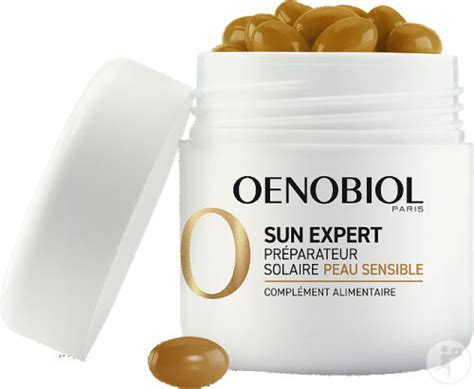 Oenobiol Sun Expert Préparateur Solaire Peau Sensible Complément