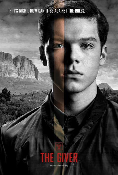 It is biologically possible since they both have pale eyes which is rare in the community. Movie Review: The Giver - Reel Life With Jane