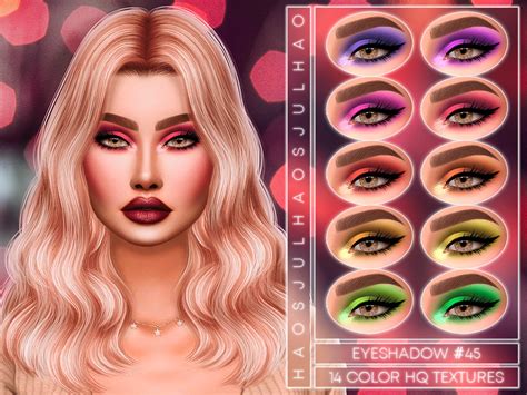 Eyeshadow 45 By Julhaos From Tsr • Sims 4 Downloads