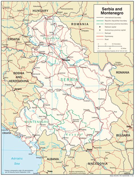 It was a founder and one of the six republics of the former socialist federal republic of yugoslavia. Maps of Serbia | Detailed map of Serbia in English ...