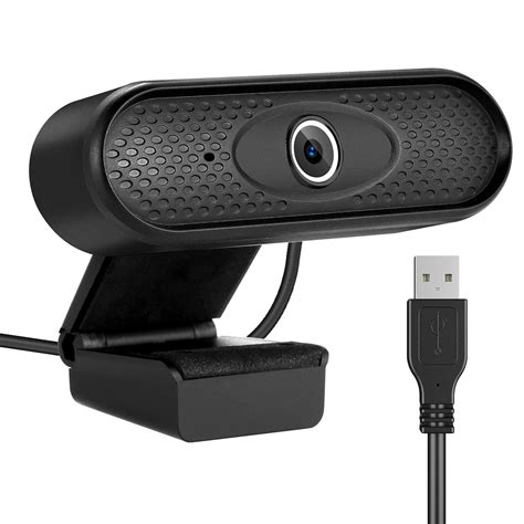 Webcam P HD With Microphone USB Autofocus Web Camera Computer Noise Cancelling Driver Free