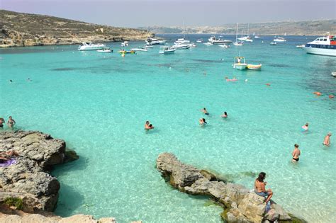 The Most Beautiful Spot In Malta Blue Lagoon Comino Island
