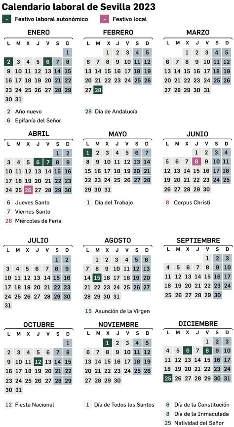 Calendario 2023 Festivos Sevilla Mapa Imagesee