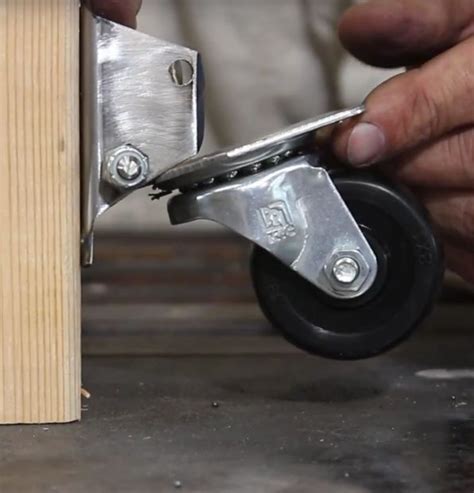How To Make Retractable Casters Retractable Casters Workbench
