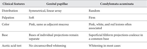 Figure From Squamous Vaginal Papillomatosis In Prepubertal Female