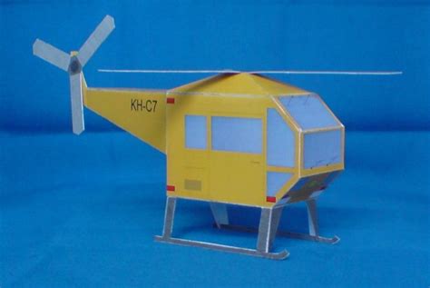 Papiermodelle flugzeuge kostenlos / 1/200 trägerflieger us. Hubschrauber (orange) - Nachbau von 2012 | Hubschrauber ...