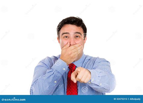 Man Pointing And Laughing At You Royalty Free Stock Photo - Image: 32475315