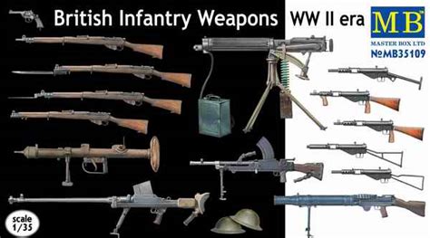 British Infantry Weapons 1939 1945 Master Box 35109