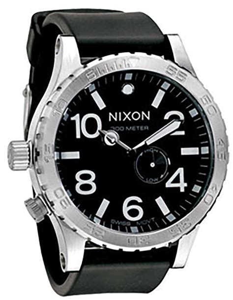 Nixon 51 30 Pu Tide Watch Black