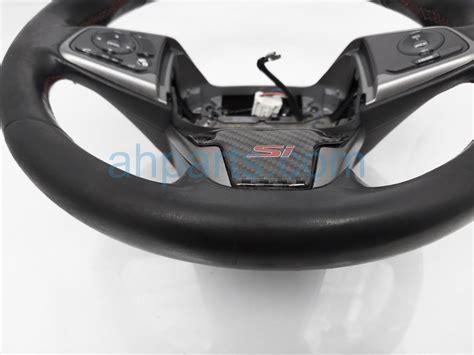 2018 Honda Civic Steering Wheel Black Si 78501 Tba A21zd