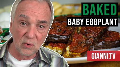 Melanzana is an italian equivalent of the english word eggplant.specifically, the italian word is a feminine noun. Baked Baby Eggplant, Italian Recipe - Gianni's North Beach ...