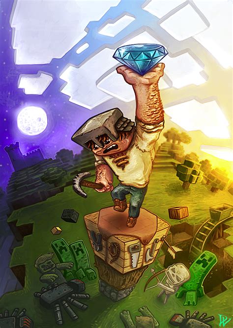 Maybe you would like to learn more about one of these? Minecraft Fan art by dlincoln83 on DeviantArt