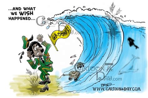 Gadhafi Cartoons Collection Political Cartoons 2011 Cartoon