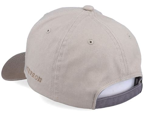 Baseball Cotton Beigebrown Adjustable Stetson Caps Uk