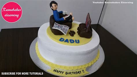 Grandfather gift ideas for birthday. happy birthday cake for dad father papa grandpa ...