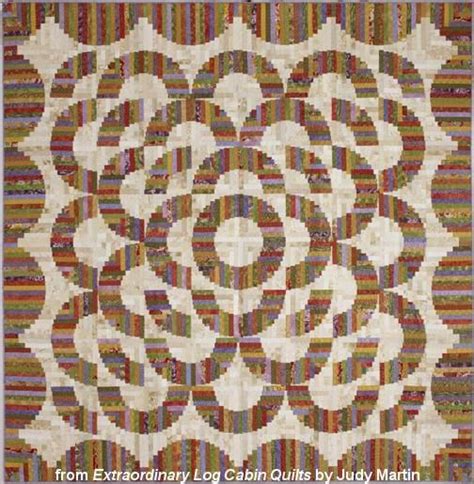 Judy martin quilts log cabin. Pin on Quilts in My Books - Judy Martin
