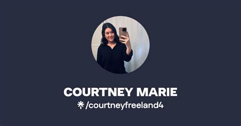 Courtney Marie Instagram Tiktok Linktree
