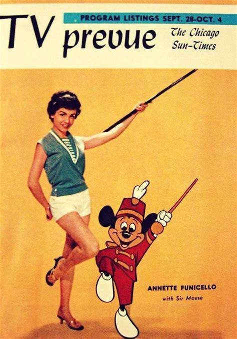 Annette And Mickey Vintage Tv Vintage Magazines Vintage Disney