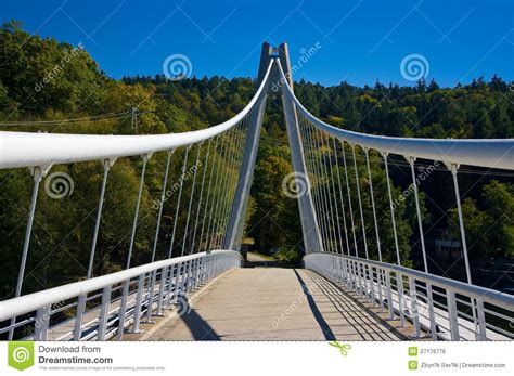 The Bridge Across The Creek Stock Photo Image Of Vranov Structure