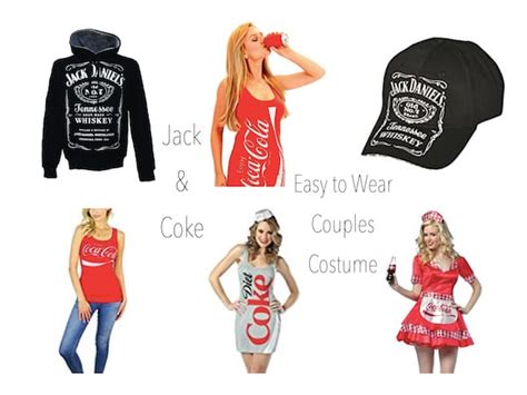 Last Minute Jack And Coke Couples Halloween Costumes