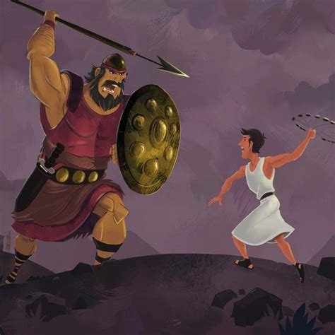 David And The Giant Bible Lesson For Older Preschoolers