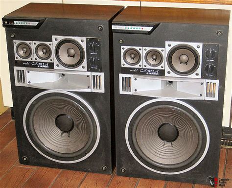 Vintage Rare Pioneer Cs822a Speakers 4 Way 5 Speaker Wow Photo