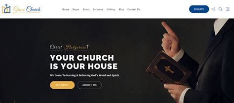 Best Church Website Templates Wordpress Html