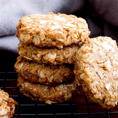 Vegetable oil 2 eggs 1 tsp. Peanut Butter Coconut Oatmeal Cookies (Vegan, Gluten Free ...