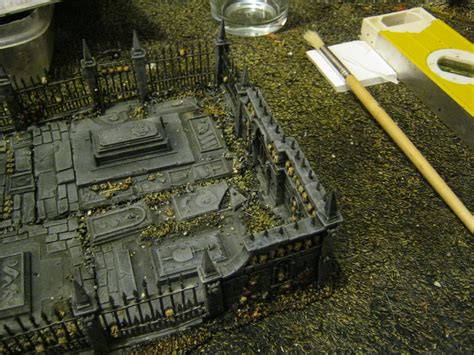 Heute zeige ich euch das neue geländestück für warhammer fantasy „morrs garten„. The Last Chance War: How to Base the Garden of Morr!