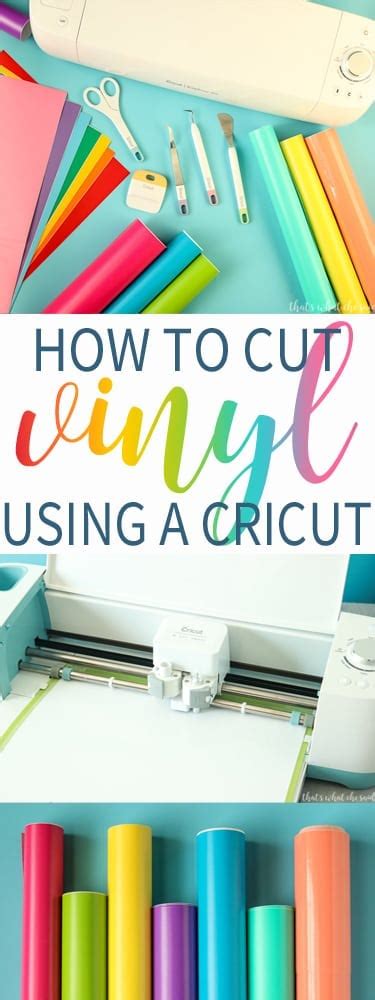 How To Cut Vinyl On A Cricut Thats What Che Said