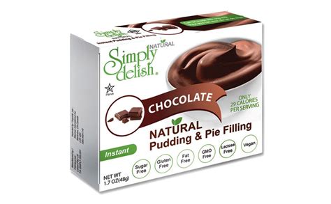 Simply Delish Natural Instant Chocolate Pudding Sugar