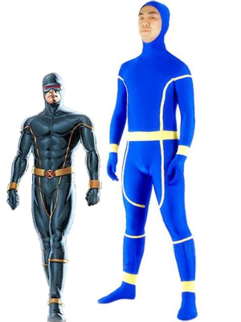 X Men Cyclops Cosplay Costumes Zentai
