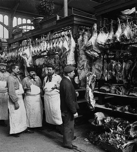 France Circa 1890 Paris Ist District The Pavilon Of The Meat In The