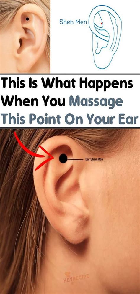 This Is What Happens When You Massage This Point On Your Ear With