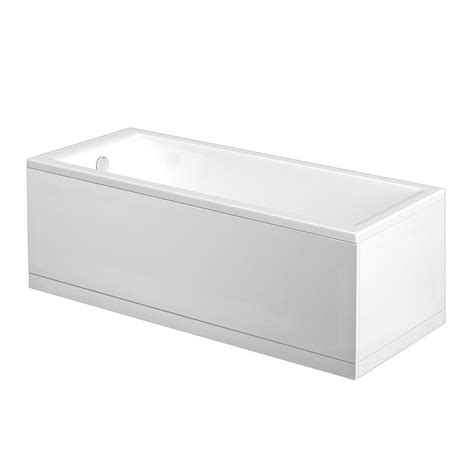 8mm white gemstone bathroom wall panel. Glacier Wooden Bath End Panel with Adjustable Plinth White ...